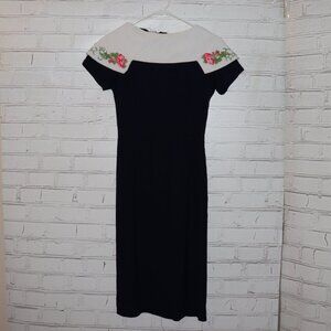 💙 True Vintage Minx Modes Dress · Approx. XS/S (See Measurements)